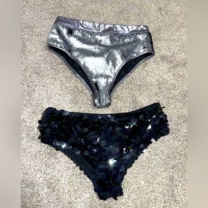 Highwaisted Sequin Bottoms